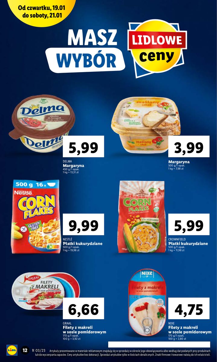 Gazetka OFERTA WAŻNA OD 19.01 DO 21.01