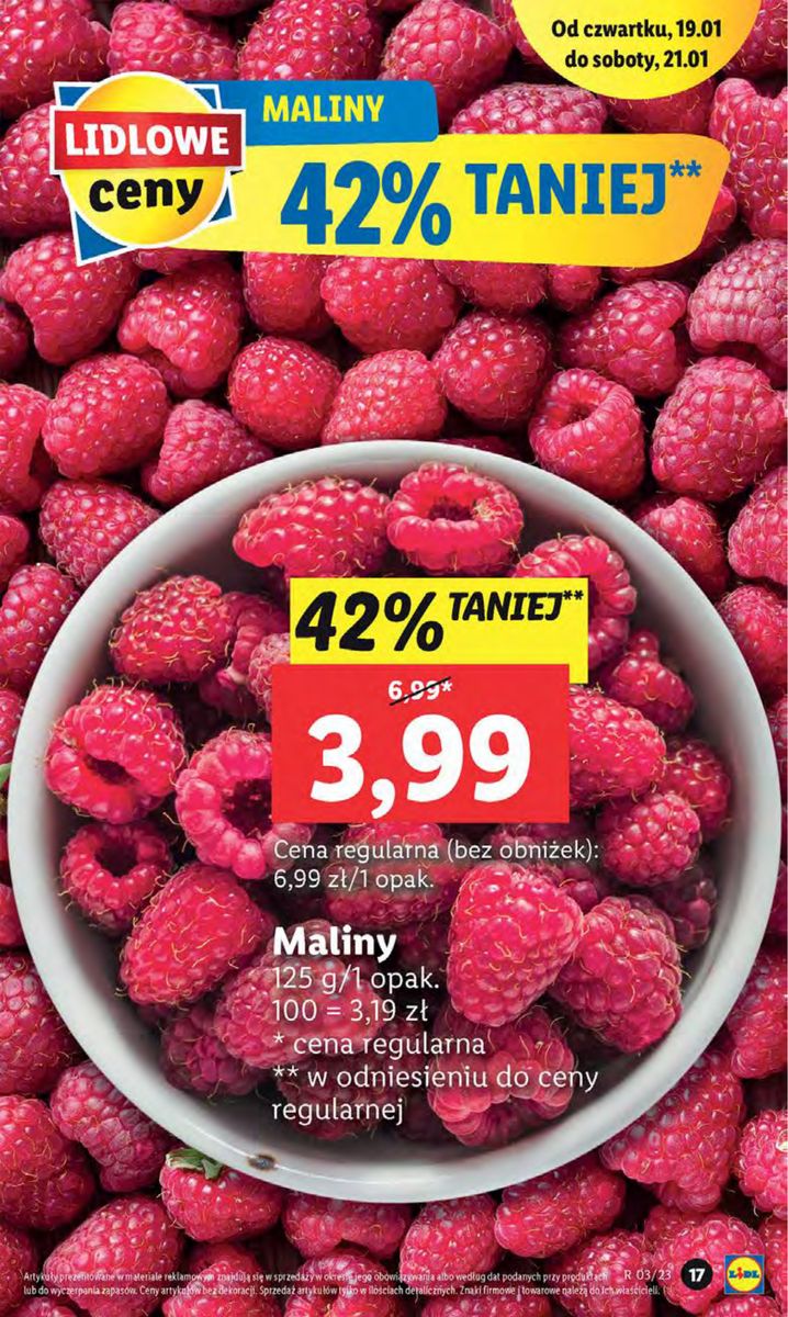 Gazetka OFERTA WAŻNA OD 19.01 DO 21.01
