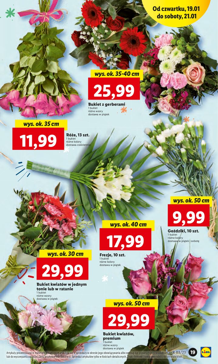 Gazetka OFERTA WAŻNA OD 19.01 DO 21.01