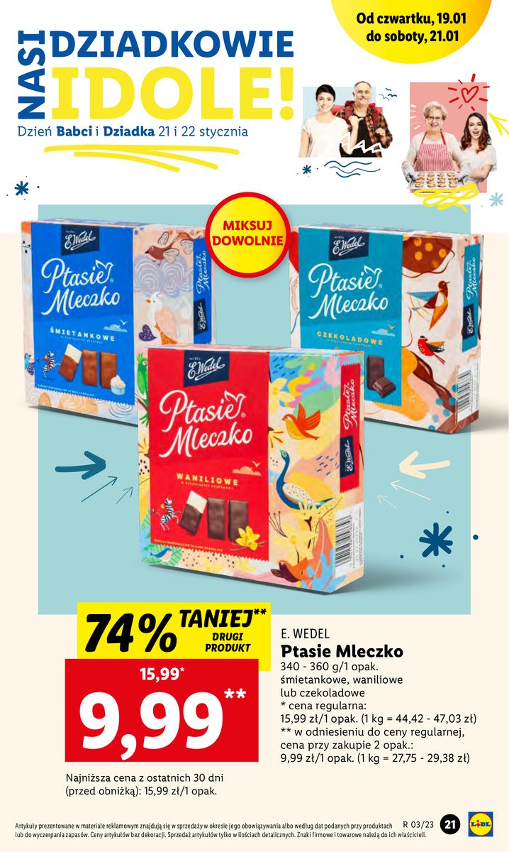 Gazetka OFERTA WAŻNA OD 19.01 DO 21.01