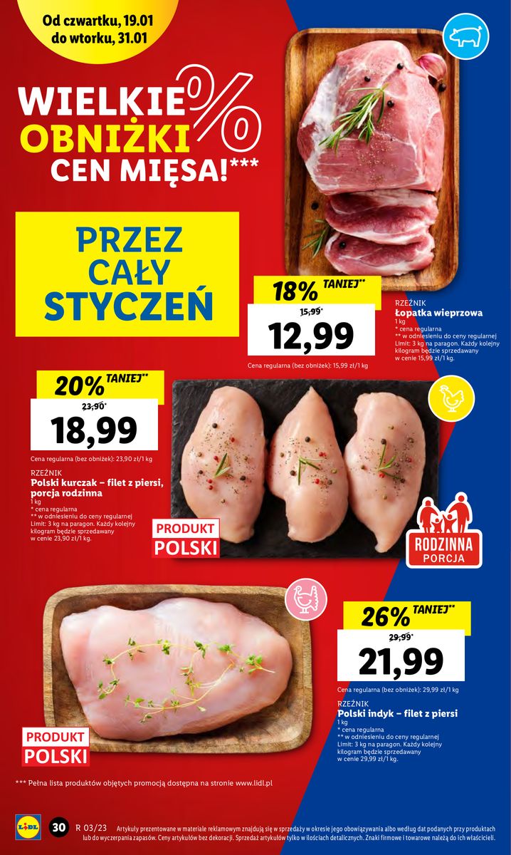 Gazetka OFERTA WAŻNA OD 19.01 DO 21.01