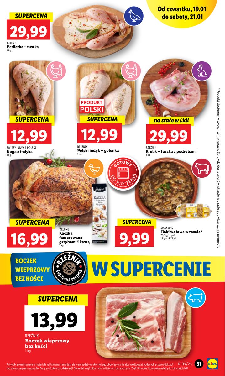Gazetka OFERTA WAŻNA OD 19.01 DO 21.01