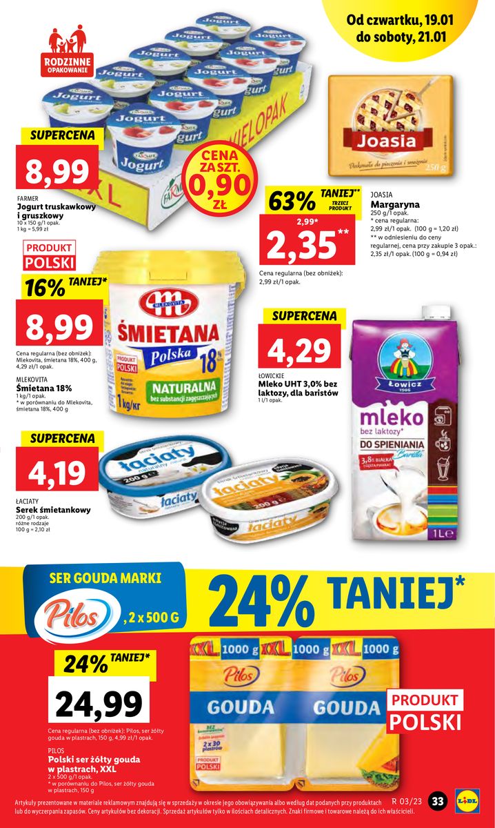 Gazetka OFERTA WAŻNA OD 19.01 DO 21.01
