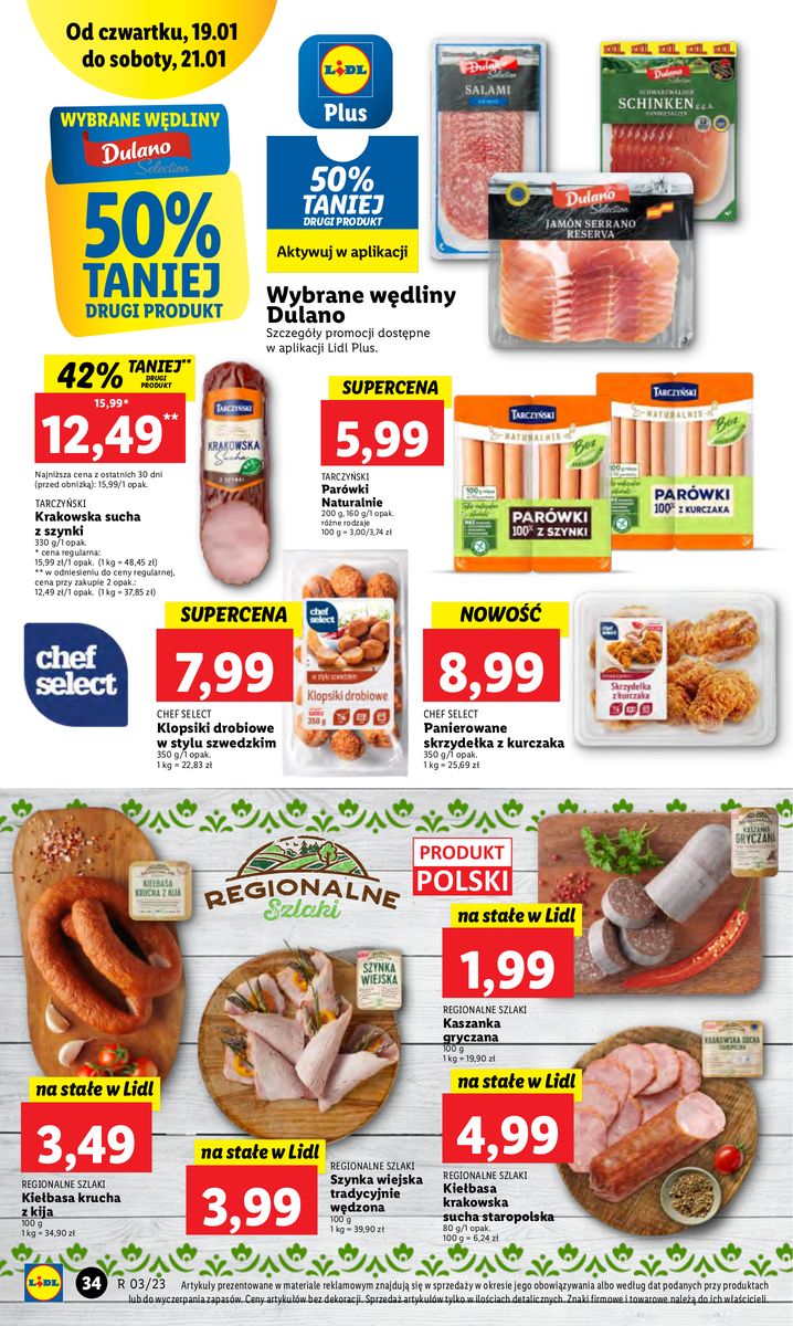 Gazetka OFERTA WAŻNA OD 19.01 DO 21.01