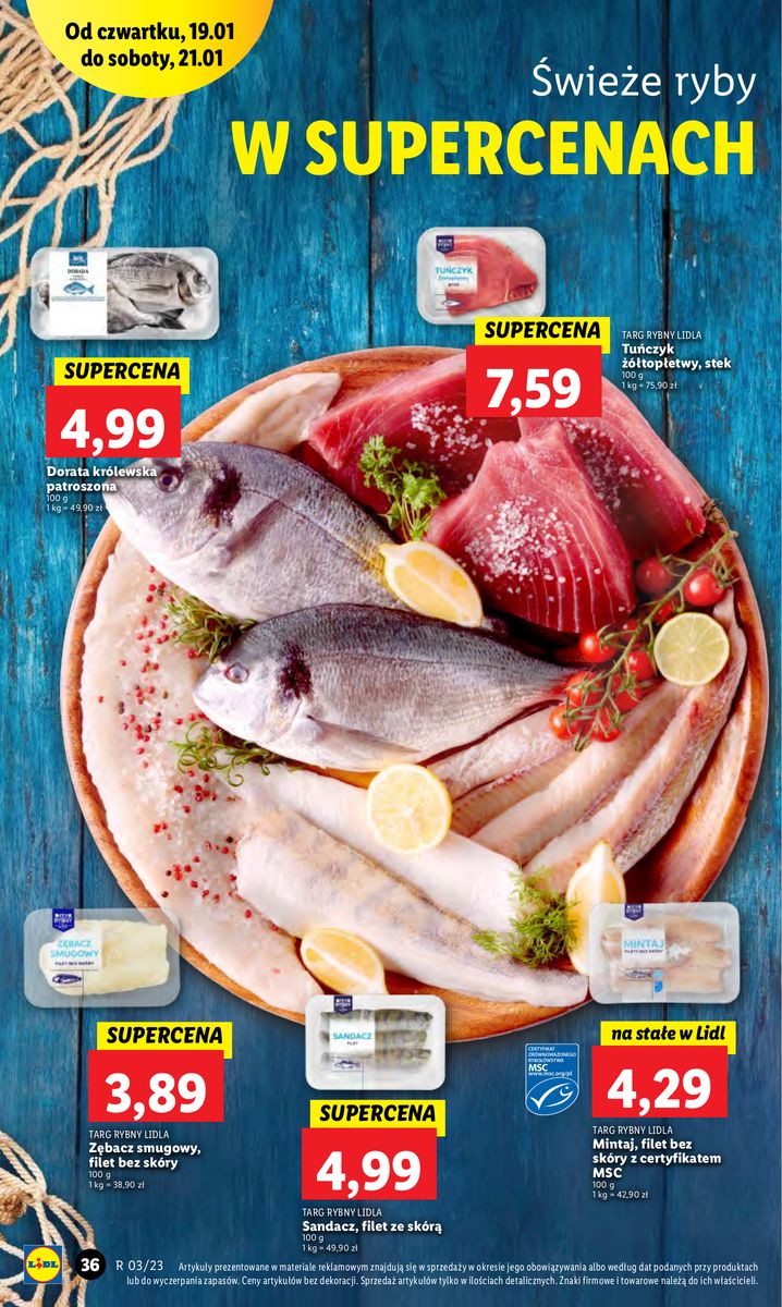 Gazetka OFERTA WAŻNA OD 19.01 DO 21.01
