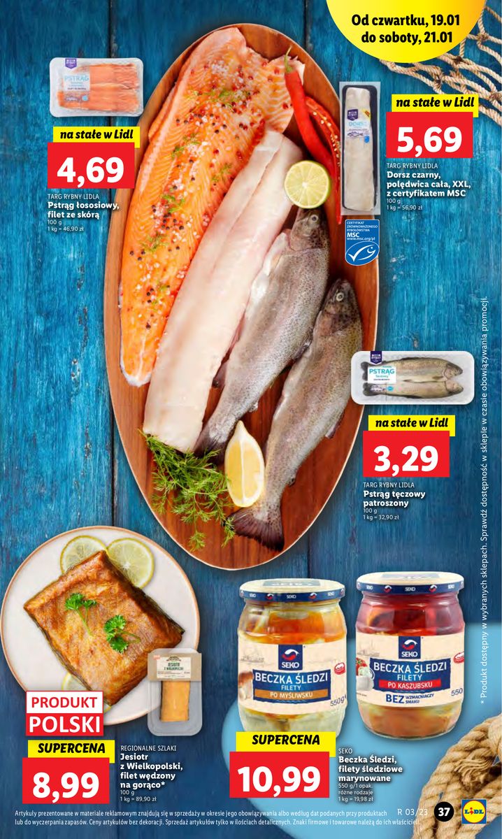 Gazetka OFERTA WAŻNA OD 19.01 DO 21.01