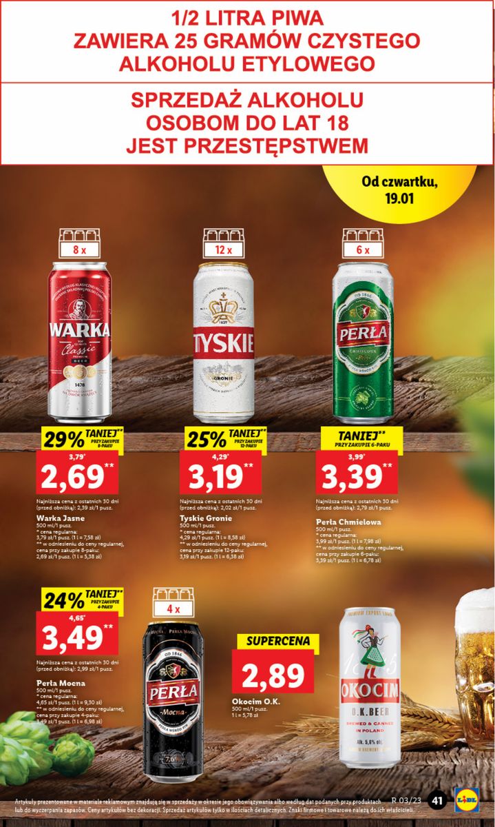 Gazetka OFERTA WAŻNA OD 19.01 DO 21.01
