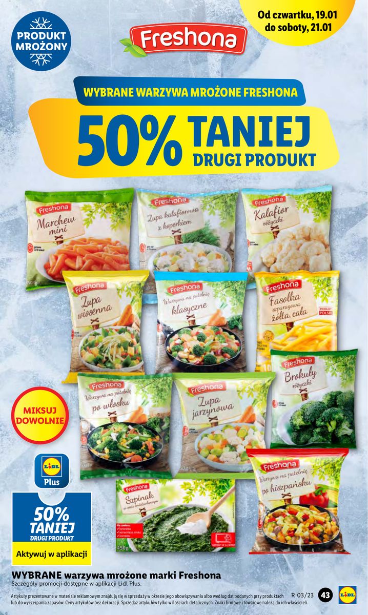 Gazetka OFERTA WAŻNA OD 19.01 DO 21.01