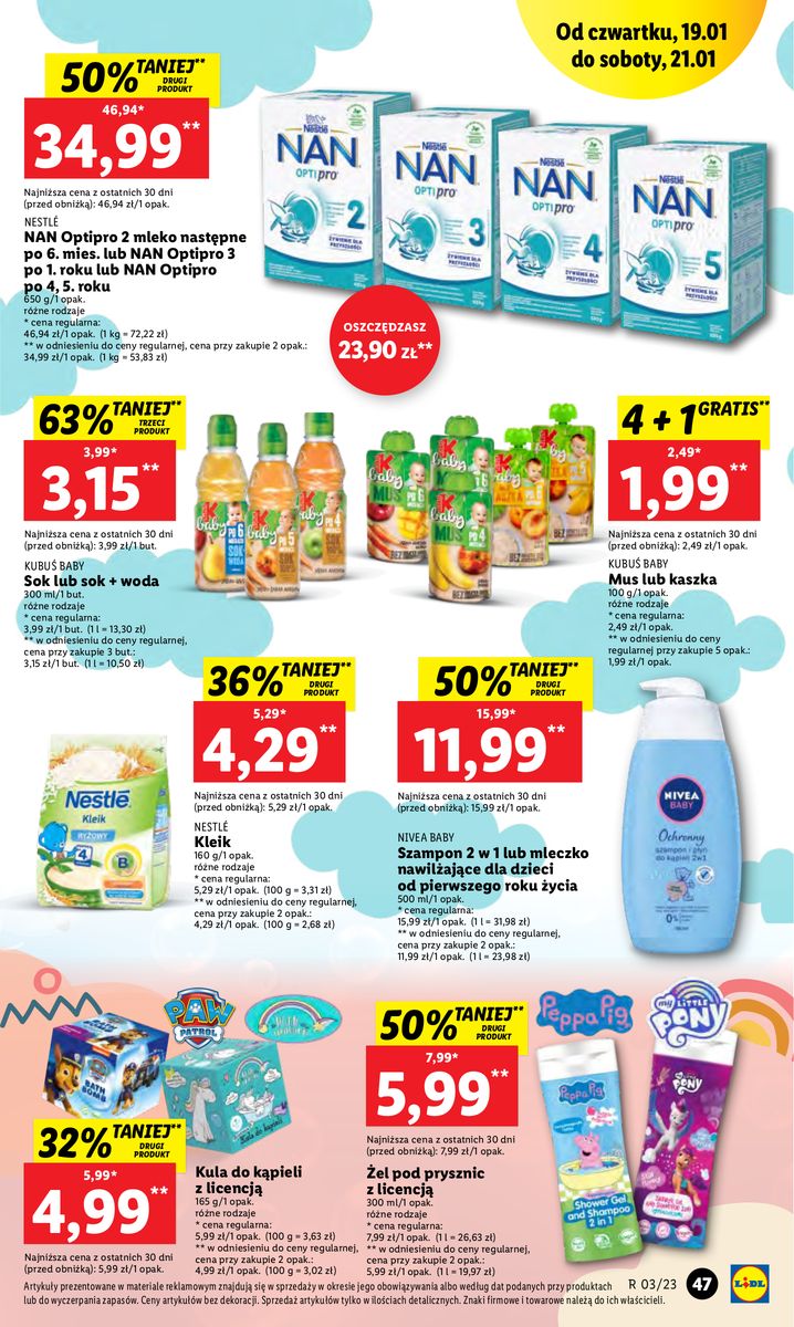 Gazetka OFERTA WAŻNA OD 19.01 DO 21.01