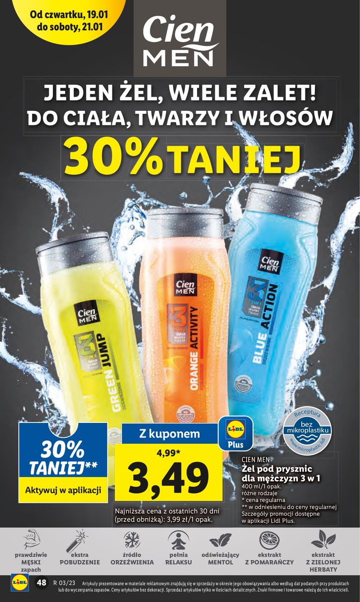 Gazetka OFERTA WAŻNA OD 19.01 DO 21.01
