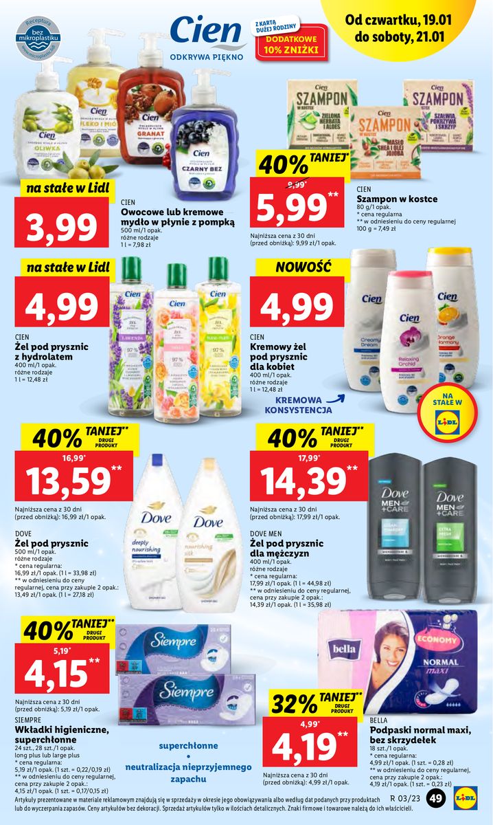 Gazetka OFERTA WAŻNA OD 19.01 DO 21.01