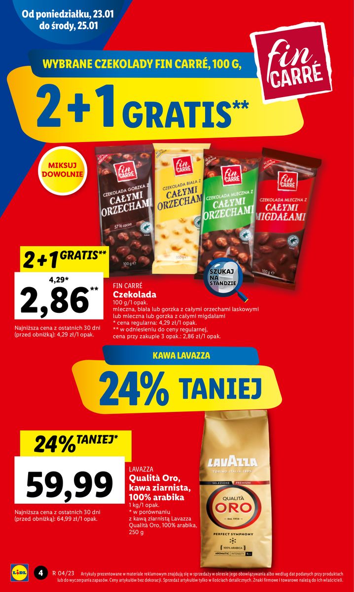 Gazetka OFERTA WAŻNA OD 23.01 DO 25.01