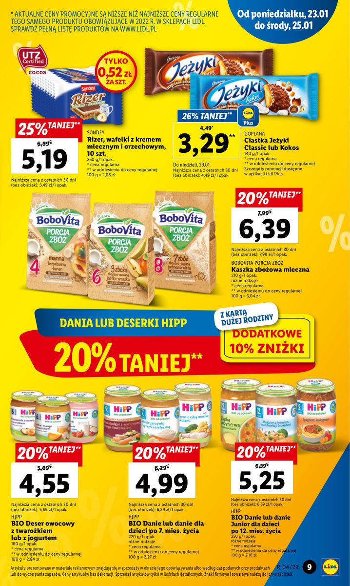 Gazetka OFERTA WAŻNA OD 23.01 DO 25.01