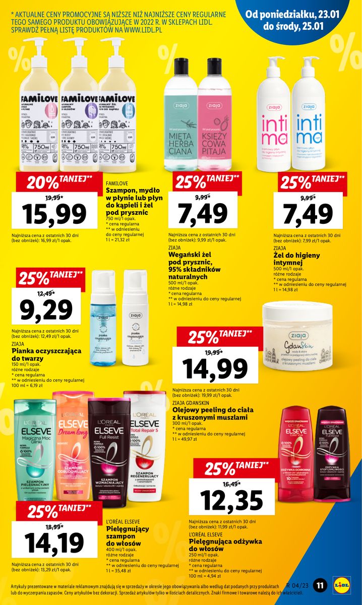 Gazetka OFERTA WAŻNA OD 23.01 DO 25.01