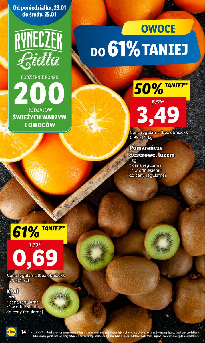 Gazetka OFERTA WAŻNA OD 23.01 DO 25.01