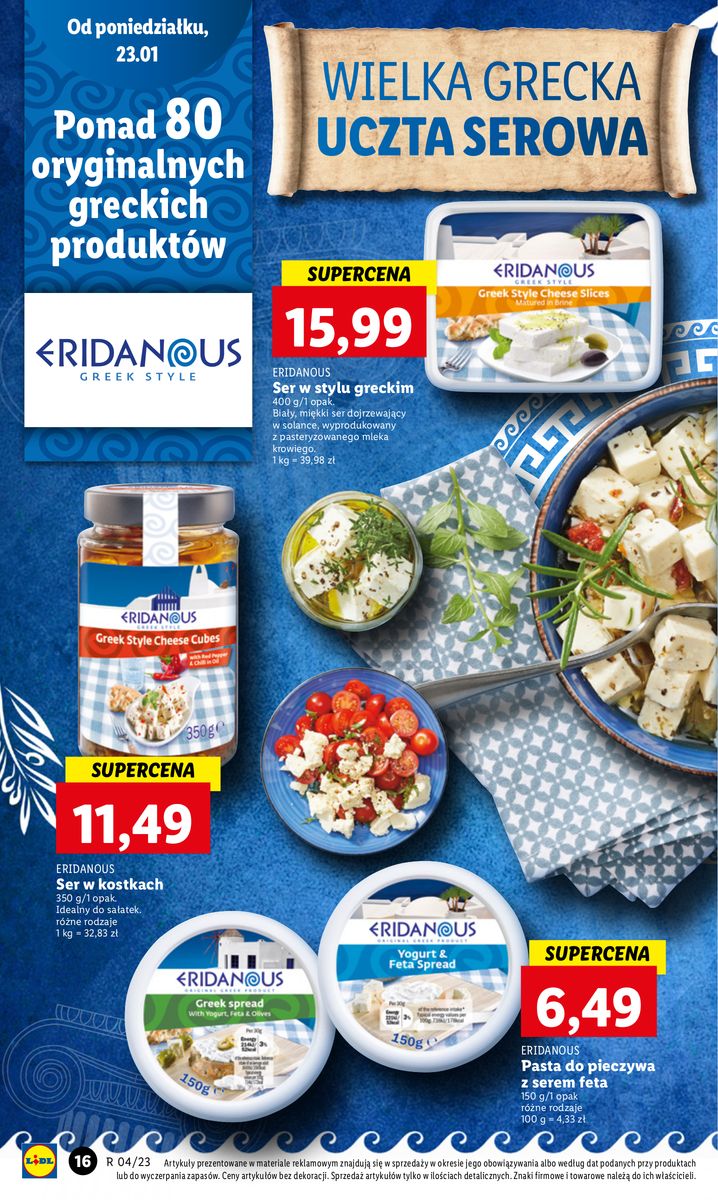 Gazetka OFERTA WAŻNA OD 23.01 DO 25.01