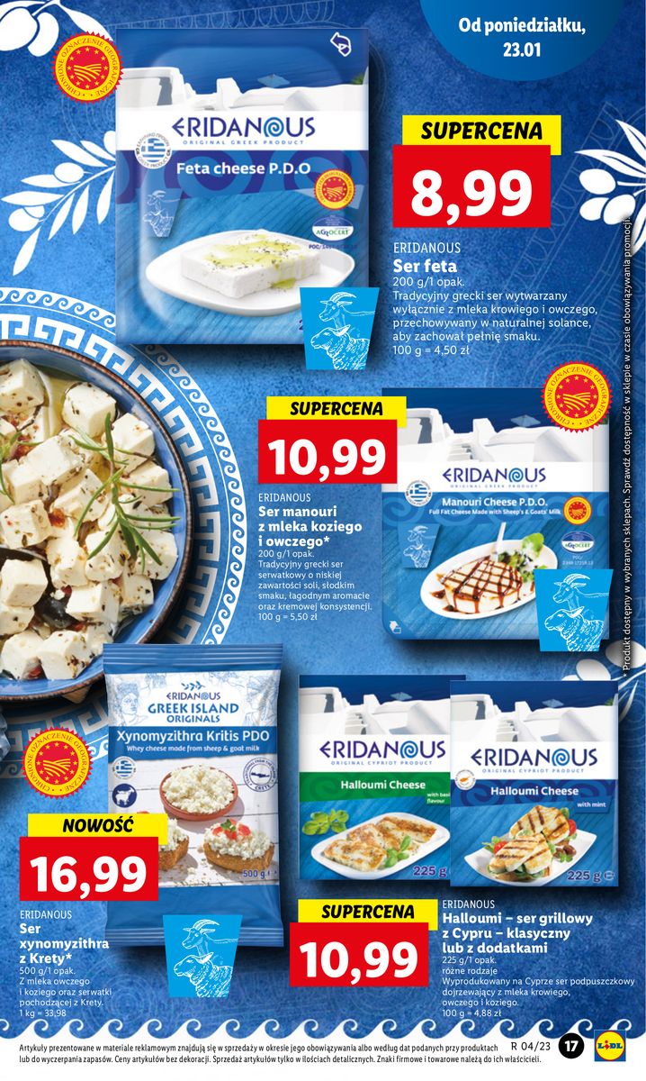 Gazetka OFERTA WAŻNA OD 23.01 DO 25.01