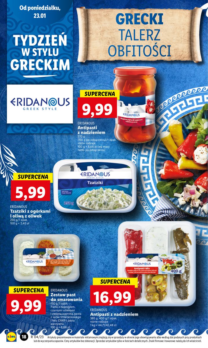 Gazetka OFERTA WAŻNA OD 23.01 DO 25.01
