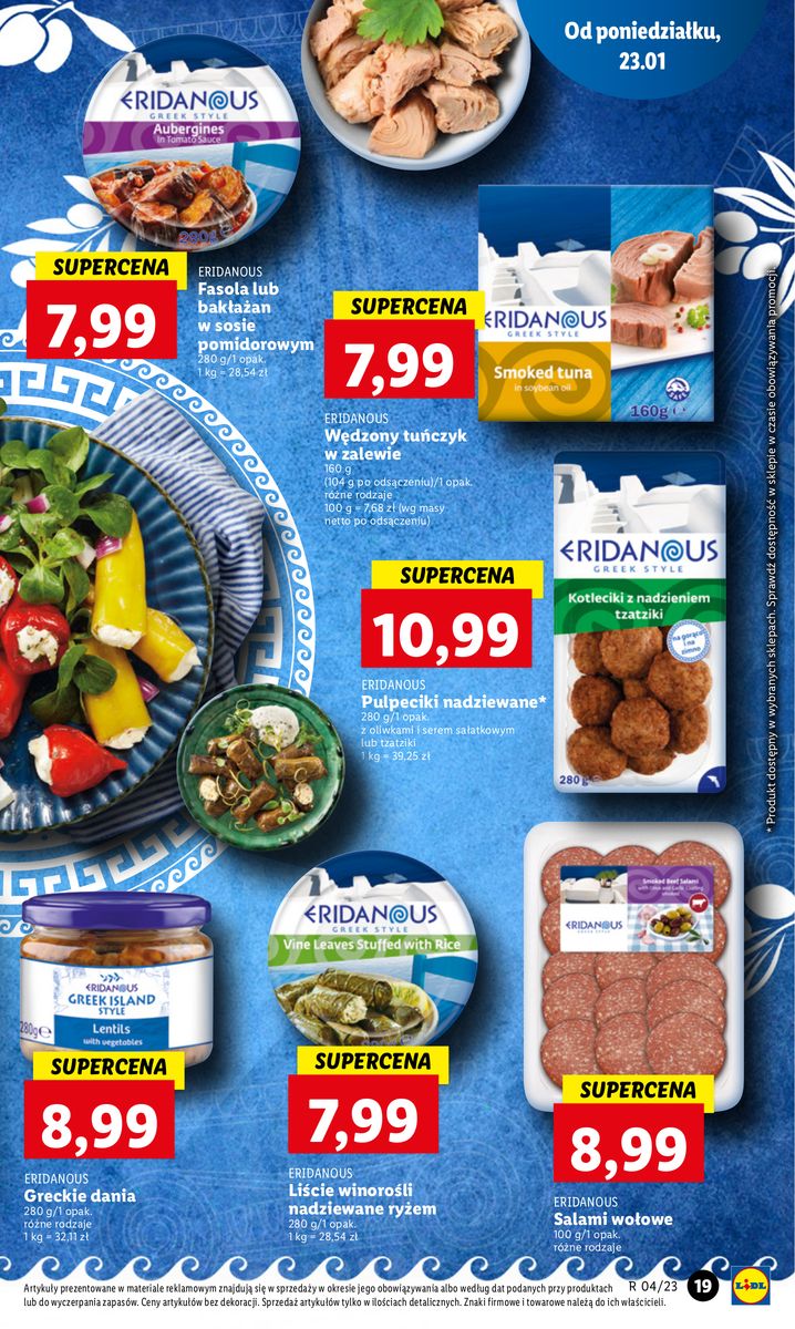 Gazetka OFERTA WAŻNA OD 23.01 DO 25.01
