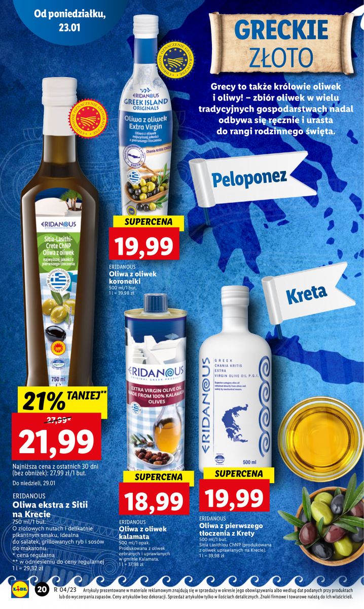 Gazetka OFERTA WAŻNA OD 23.01 DO 25.01