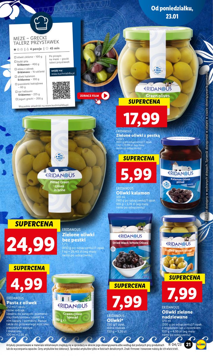 Gazetka OFERTA WAŻNA OD 23.01 DO 25.01