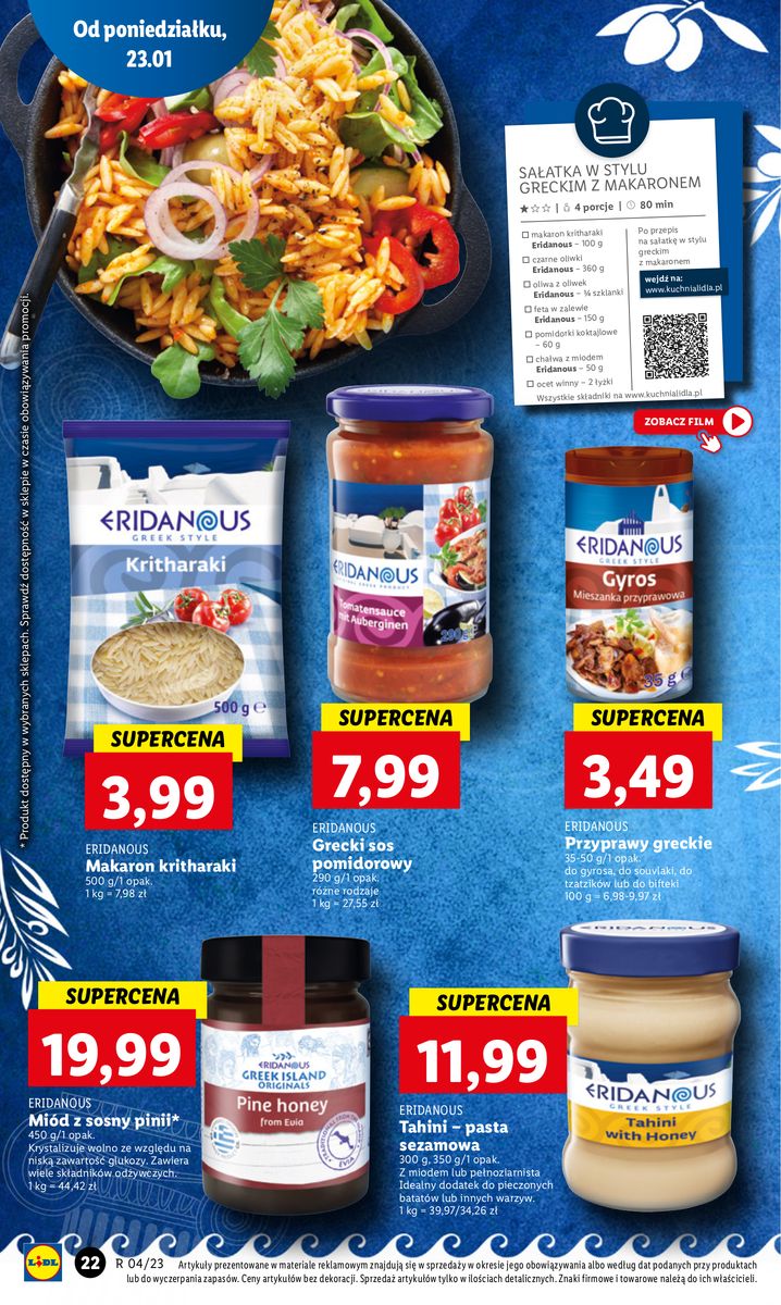 Gazetka OFERTA WAŻNA OD 23.01 DO 25.01