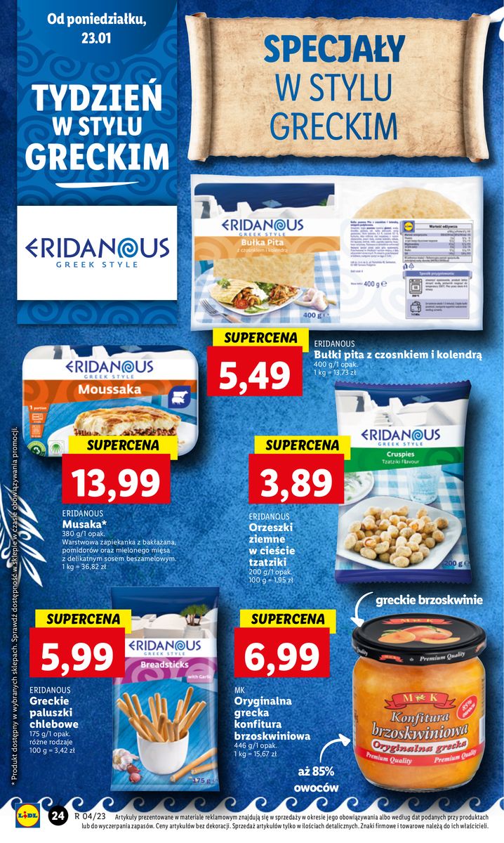 Gazetka OFERTA WAŻNA OD 23.01 DO 25.01