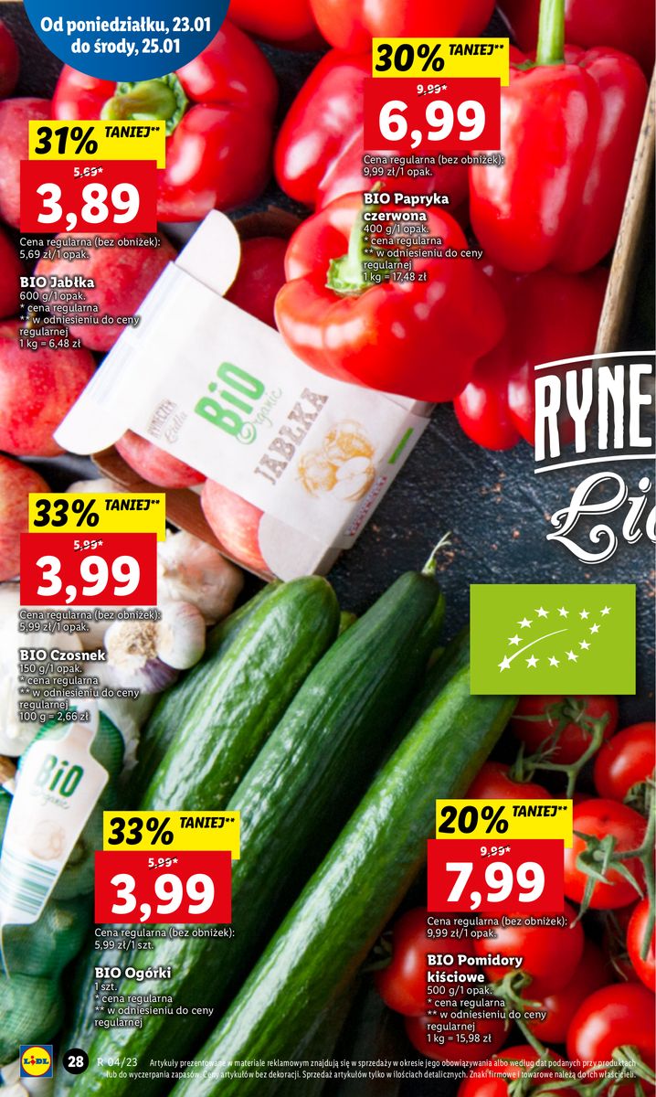 Gazetka OFERTA WAŻNA OD 23.01 DO 25.01