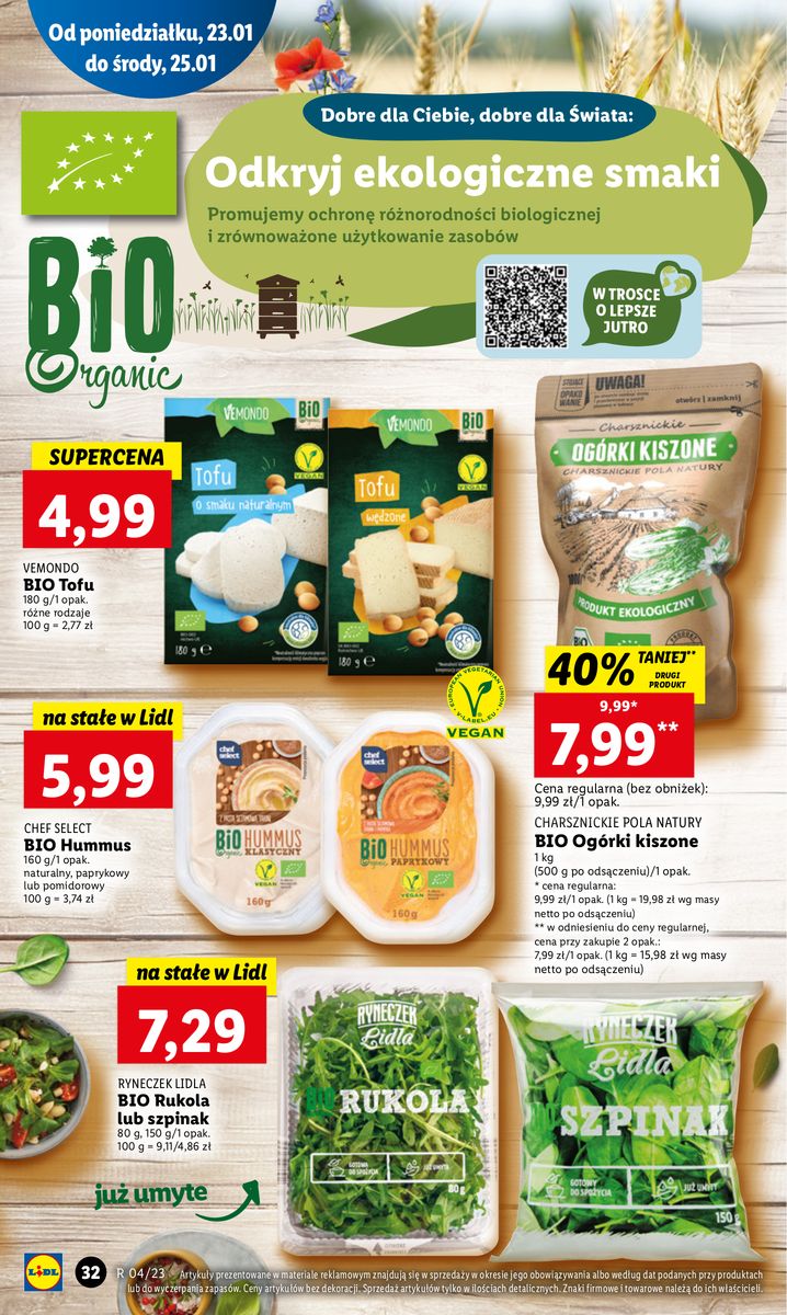 Gazetka OFERTA WAŻNA OD 23.01 DO 25.01