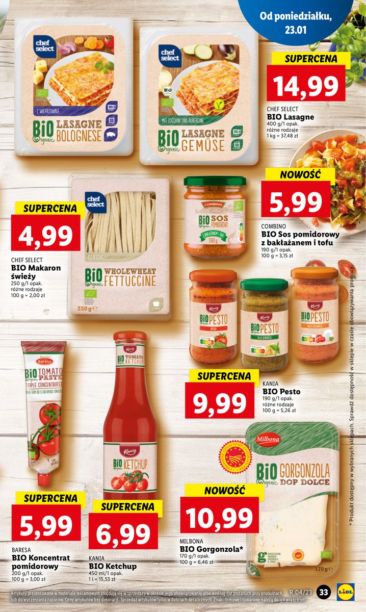 Gazetka OFERTA WAŻNA OD 23.01 DO 25.01