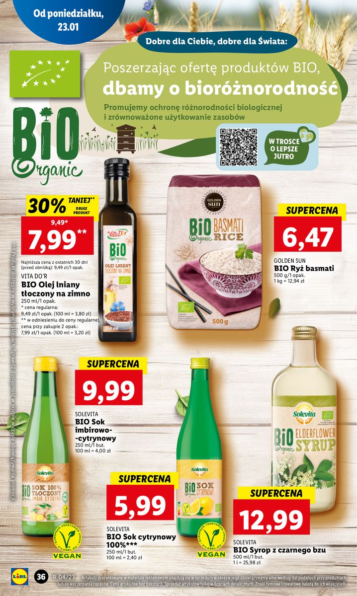 Gazetka OFERTA WAŻNA OD 23.01 DO 25.01