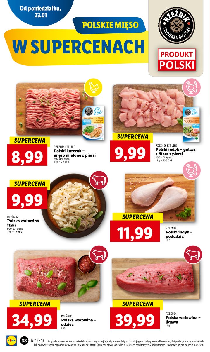 Gazetka OFERTA WAŻNA OD 23.01 DO 25.01