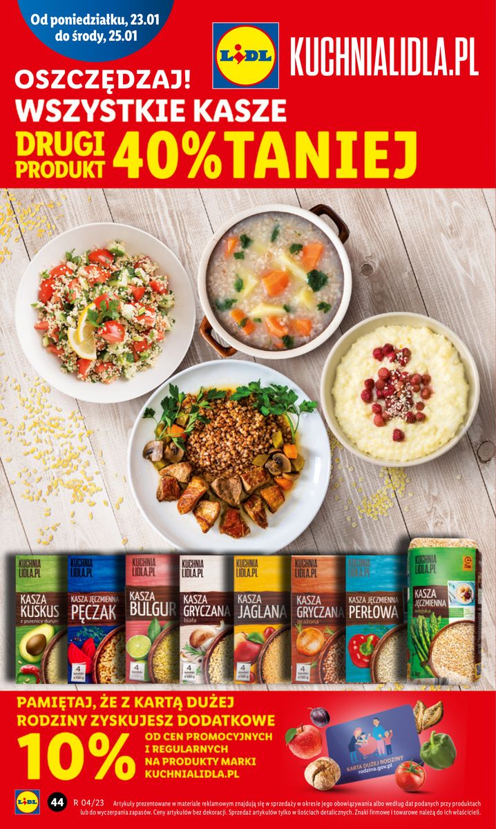 Gazetka OFERTA WAŻNA OD 23.01 DO 25.01