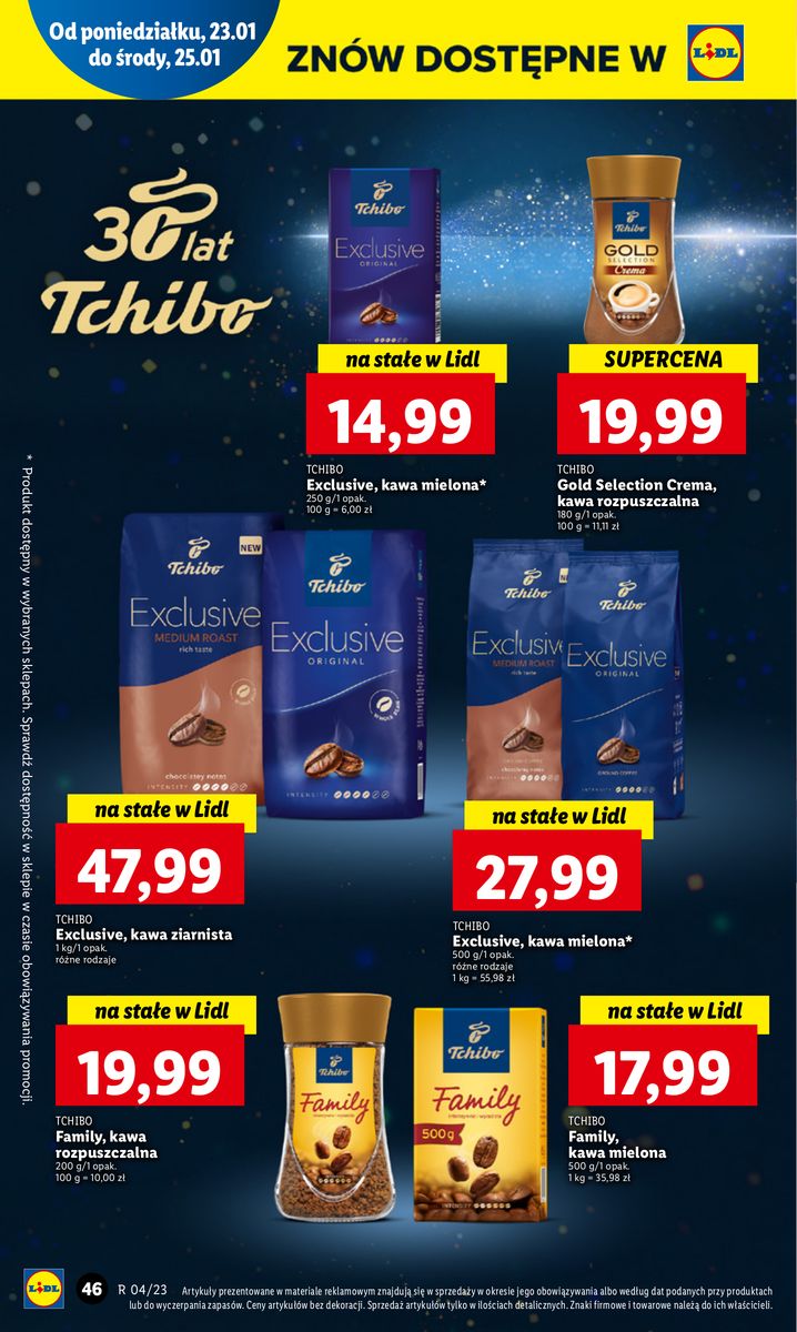 Gazetka OFERTA WAŻNA OD 23.01 DO 25.01