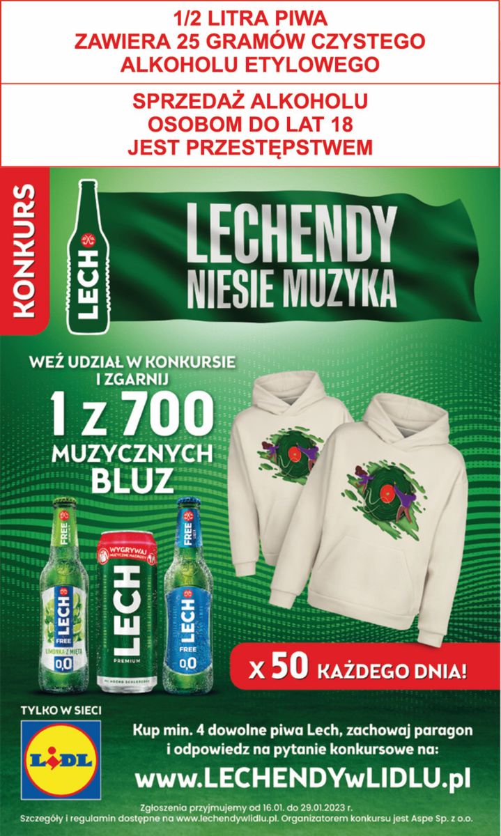 Gazetka OFERTA WAŻNA OD 23.01 DO 25.01
