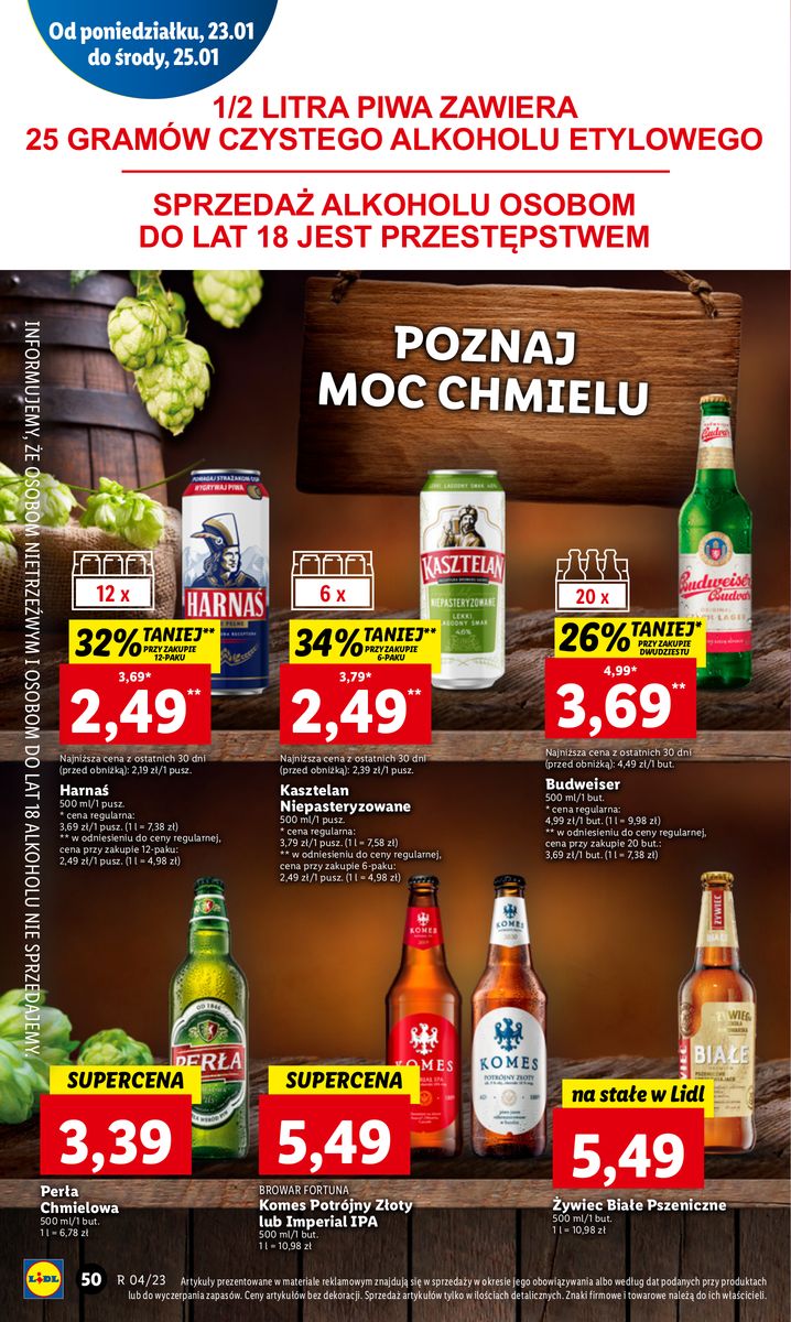 Gazetka OFERTA WAŻNA OD 23.01 DO 25.01
