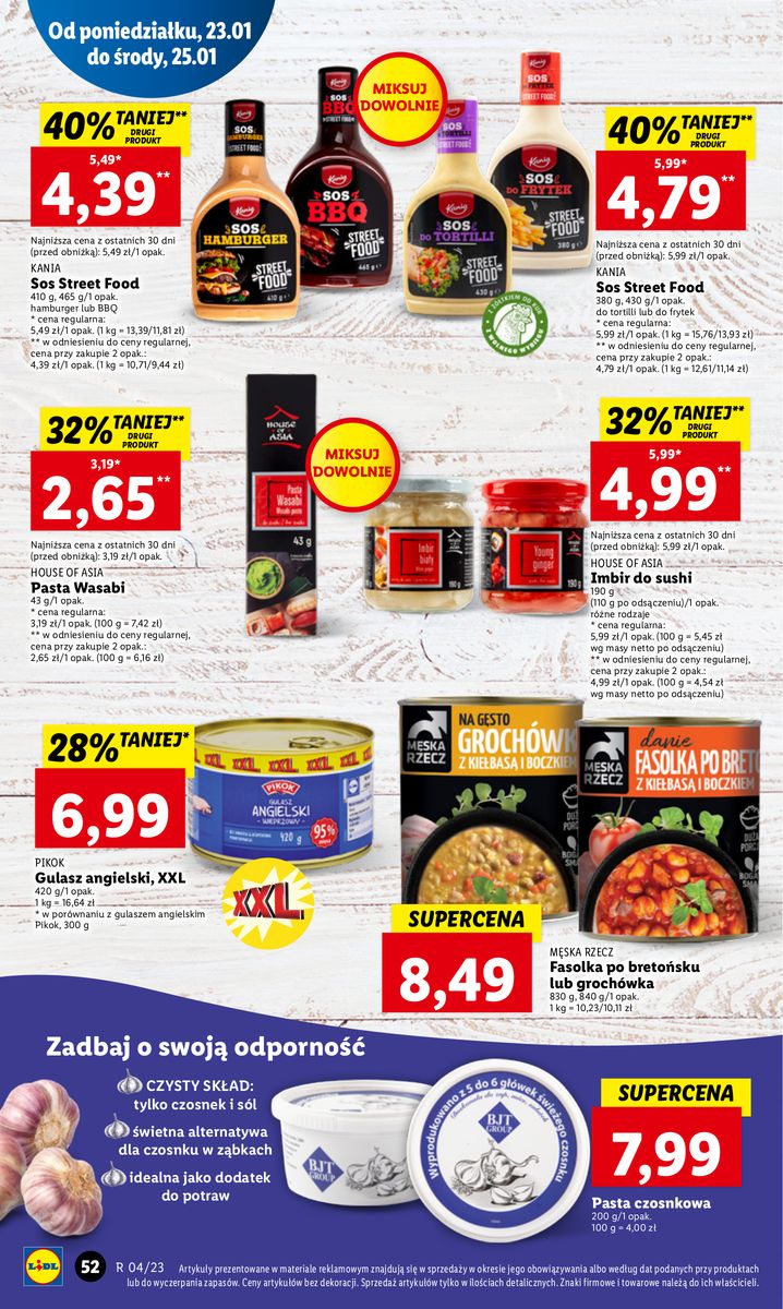 Gazetka OFERTA WAŻNA OD 23.01 DO 25.01