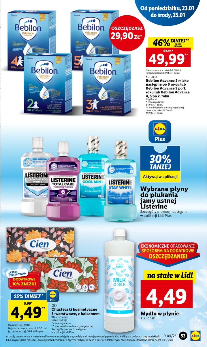 Gazetka OFERTA WAŻNA OD 23.01 DO 25.01