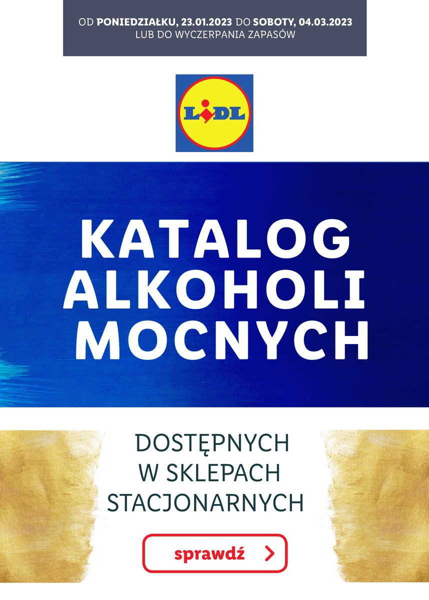 Gazetka KATALOG ALKOHOLI MOCNYCH