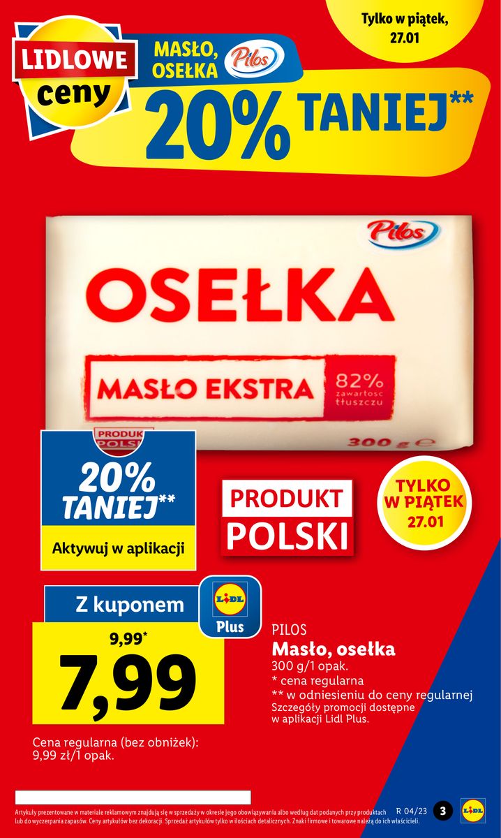 Gazetka OFERTA WAŻNA OD 26.01 DO 29.01