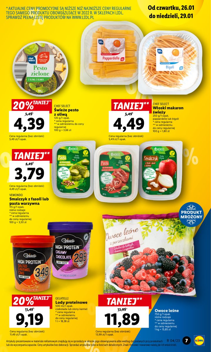 Gazetka OFERTA WAŻNA OD 26.01 DO 29.01