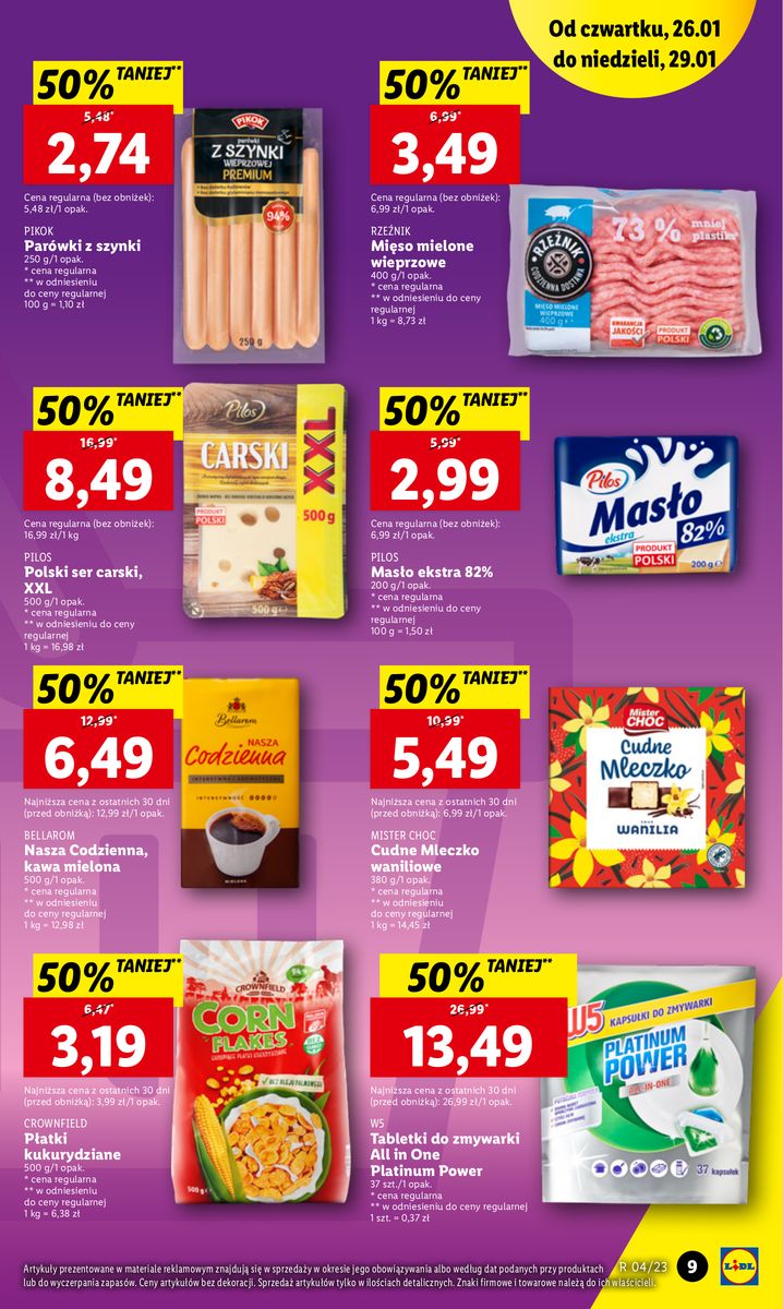 Gazetka OFERTA WAŻNA OD 26.01 DO 29.01