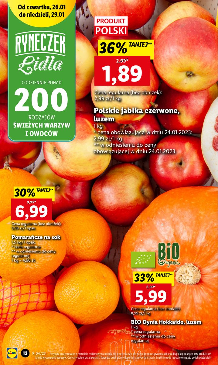 Gazetka OFERTA WAŻNA OD 26.01 DO 29.01