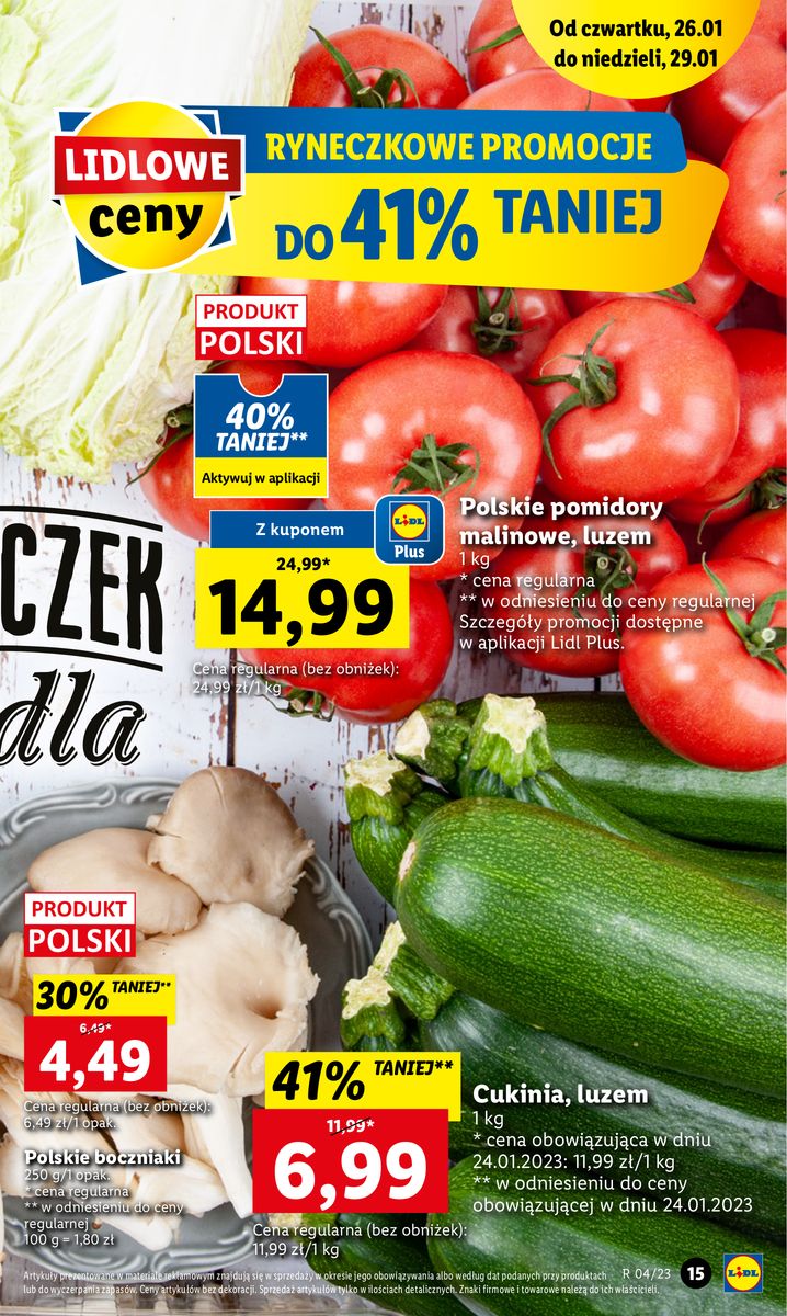 Gazetka OFERTA WAŻNA OD 26.01 DO 29.01