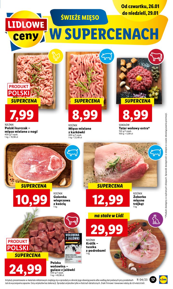 Gazetka OFERTA WAŻNA OD 26.01 DO 29.01