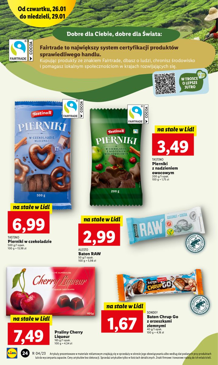 Gazetka OFERTA WAŻNA OD 26.01 DO 29.01