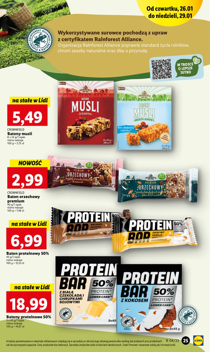 Gazetka OFERTA WAŻNA OD 26.01 DO 29.01