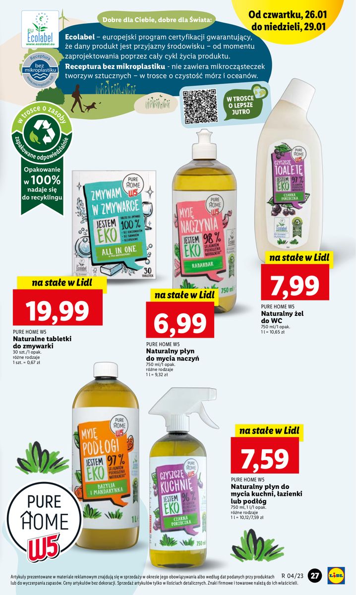 Gazetka OFERTA WAŻNA OD 26.01 DO 29.01