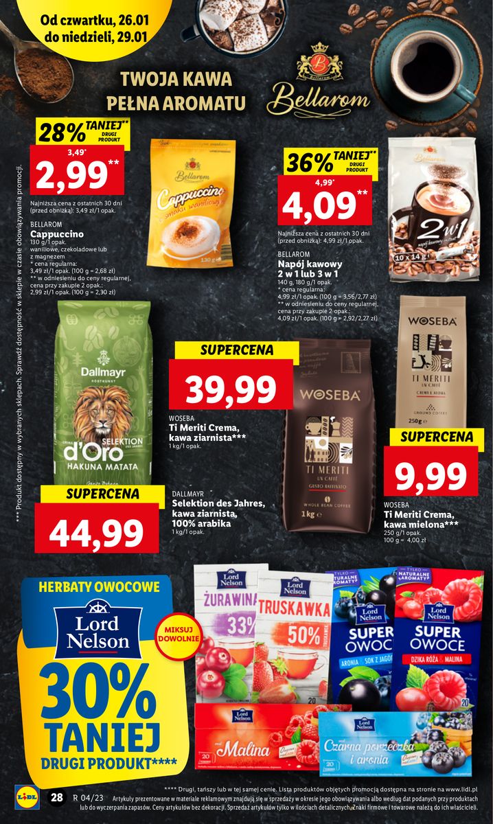 Gazetka OFERTA WAŻNA OD 26.01 DO 29.01