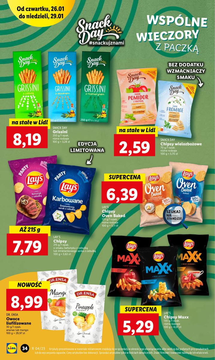 Gazetka OFERTA WAŻNA OD 26.01 DO 29.01